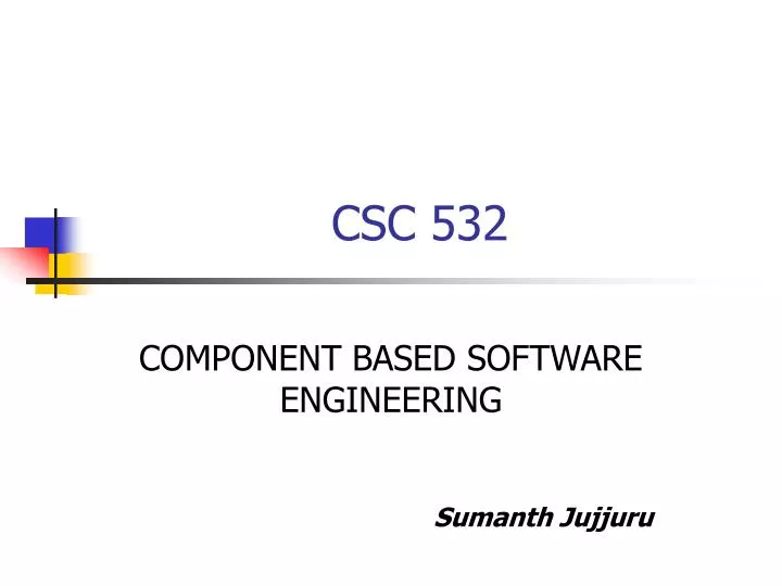 csc 532