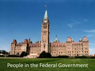 People in the Federal Government