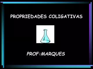 propriedades coligativas