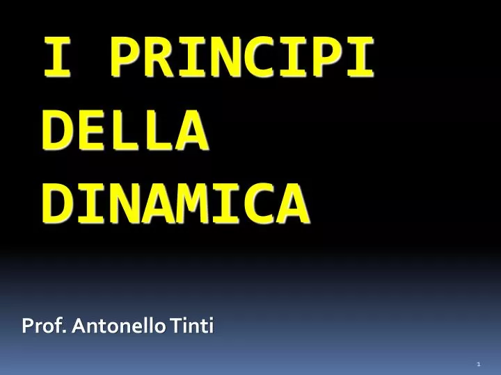 prof antonello tinti