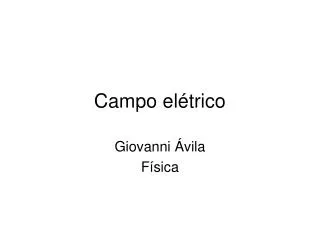 campo el trico
