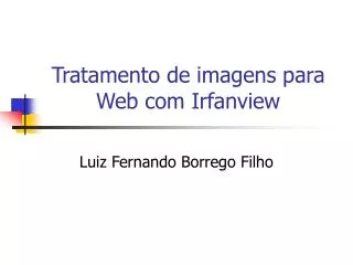 tratamento de imagens para web com irfanview
