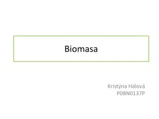biomasa