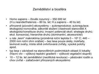 zem d lstv a biosf ra
