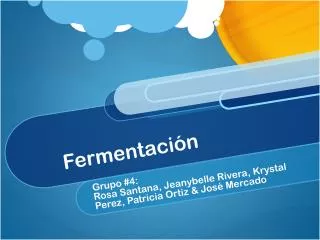 fermentaci n
