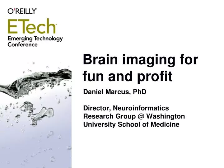 brain imaging for fun and profit