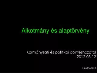 alkotm ny s alapt rv ny