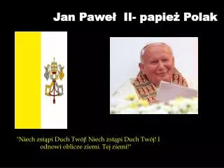 jan pawe ii papie polak