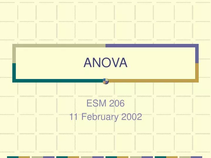 anova