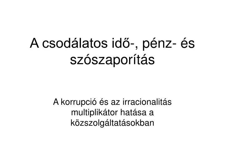 a csod latos id p nz s sz szapor t s