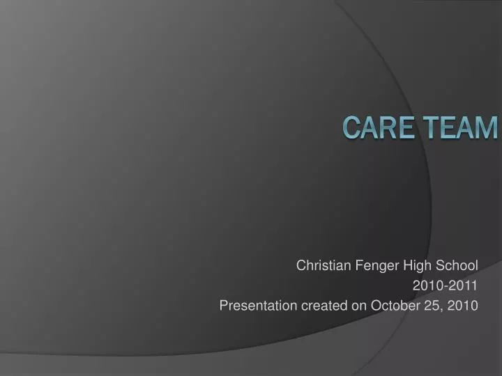 christian fenger high school 2010 2011 presentation created on october 25 2010