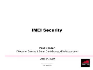 IMEI Security