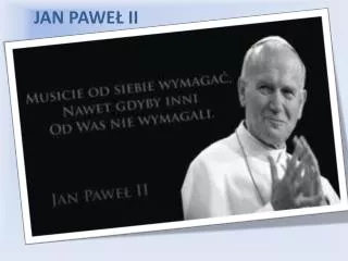 jan pawe ii