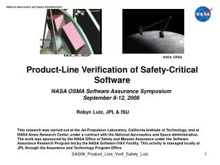 Product-Line Verification of Safety-Critical Software