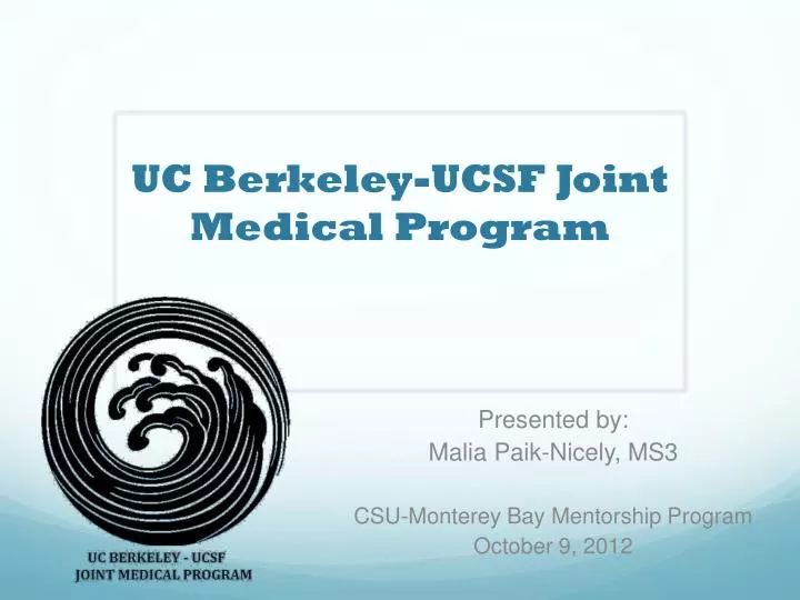 uc berkeley ucsf joint medical program