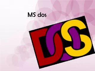 ms dos