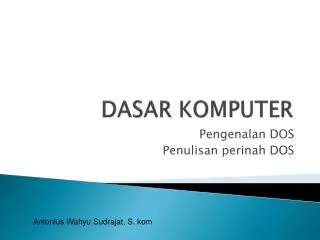 dasar komputer