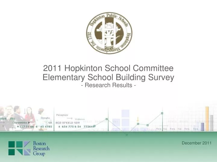 2011 hopkinton school committee elementary school building survey research results