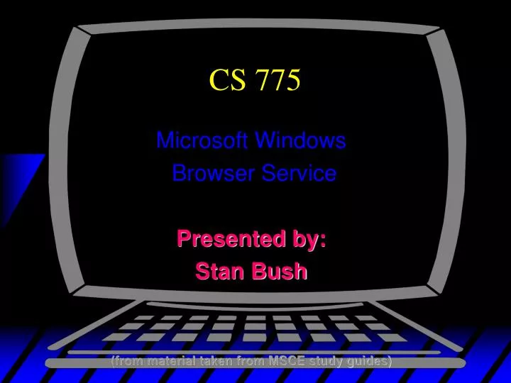 cs 775