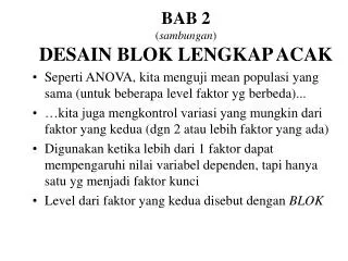 bab 2 sambungan desain blok lengkap acak