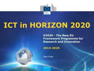 ICT in HORIZON 2020