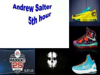 Andrew Salter 5th hour