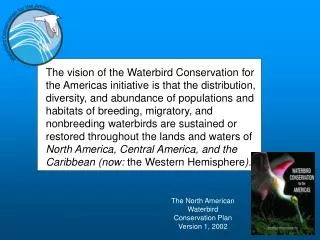 The North American Waterbird Conservation Plan Version 1, 2002