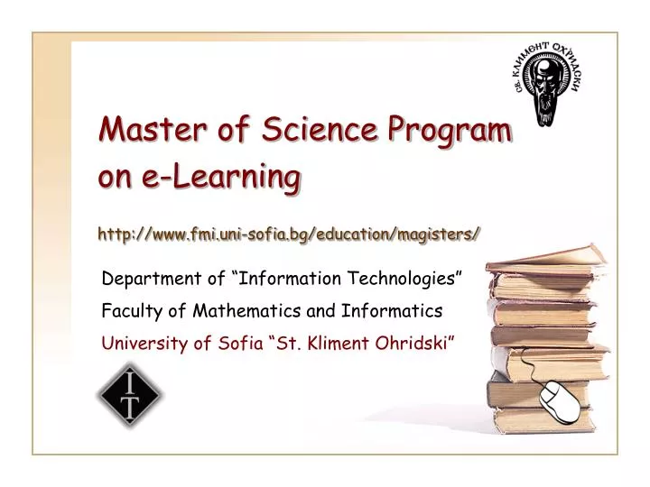 master of science program on e learning