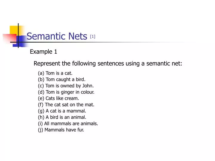 semantic nets 1