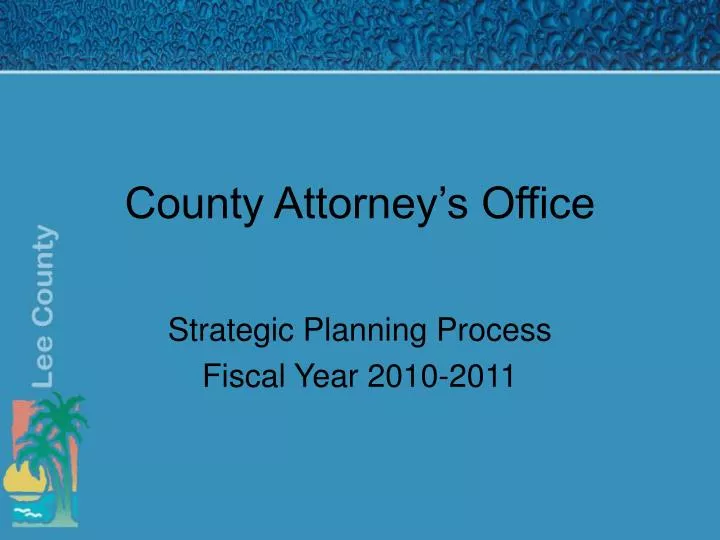 county attorney s office