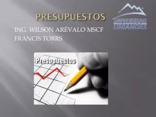presupuestos