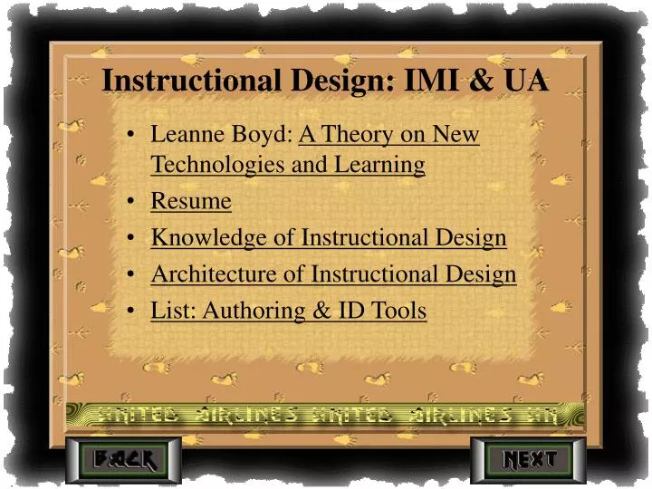 instructional design imi ua