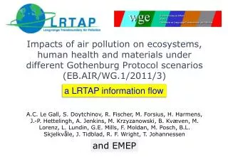 a LRTAP information flow