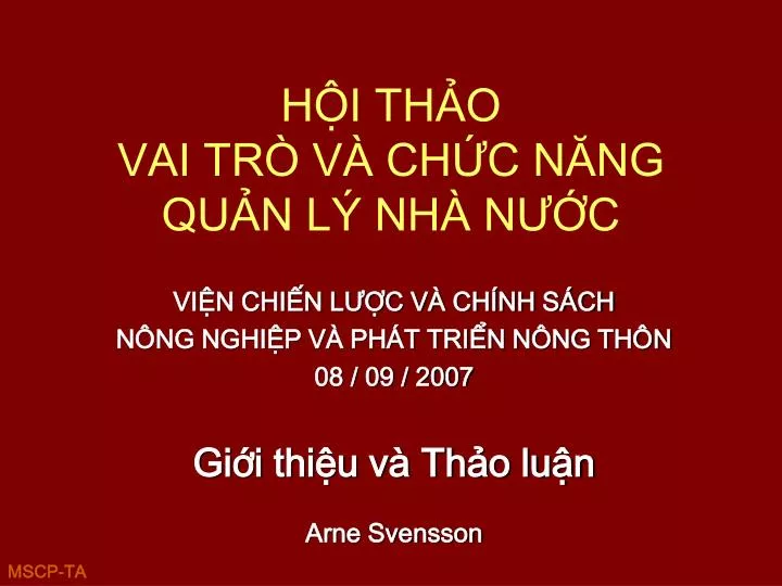 h i th o vai tr v ch c n ng qu n l nh n c