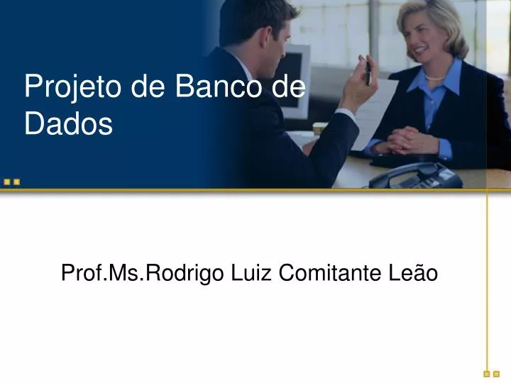 projeto de banco de dados