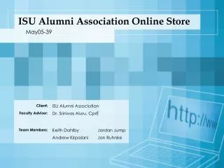 ISU Alumni Association Online Store