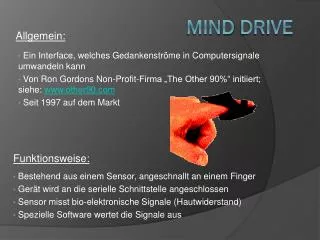 mind drive