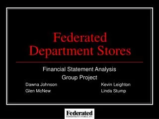 Federated Department Stores