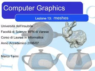computer graphics