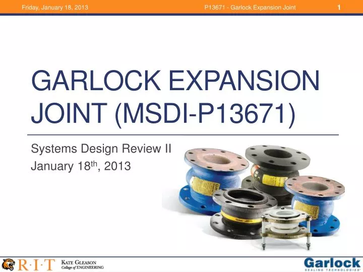 garlock expansion joint msdi p13671