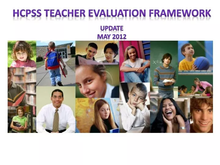hcpss teacher evaluation framework update may 2012