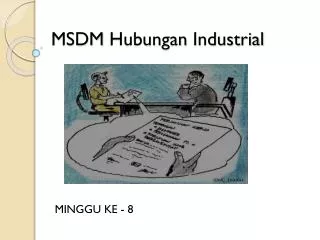 msdm hubungan industrial