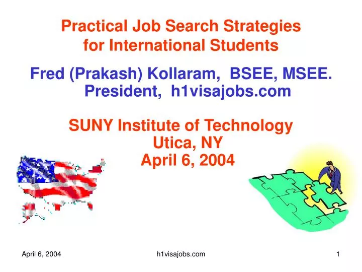 practical job search strategies for international students