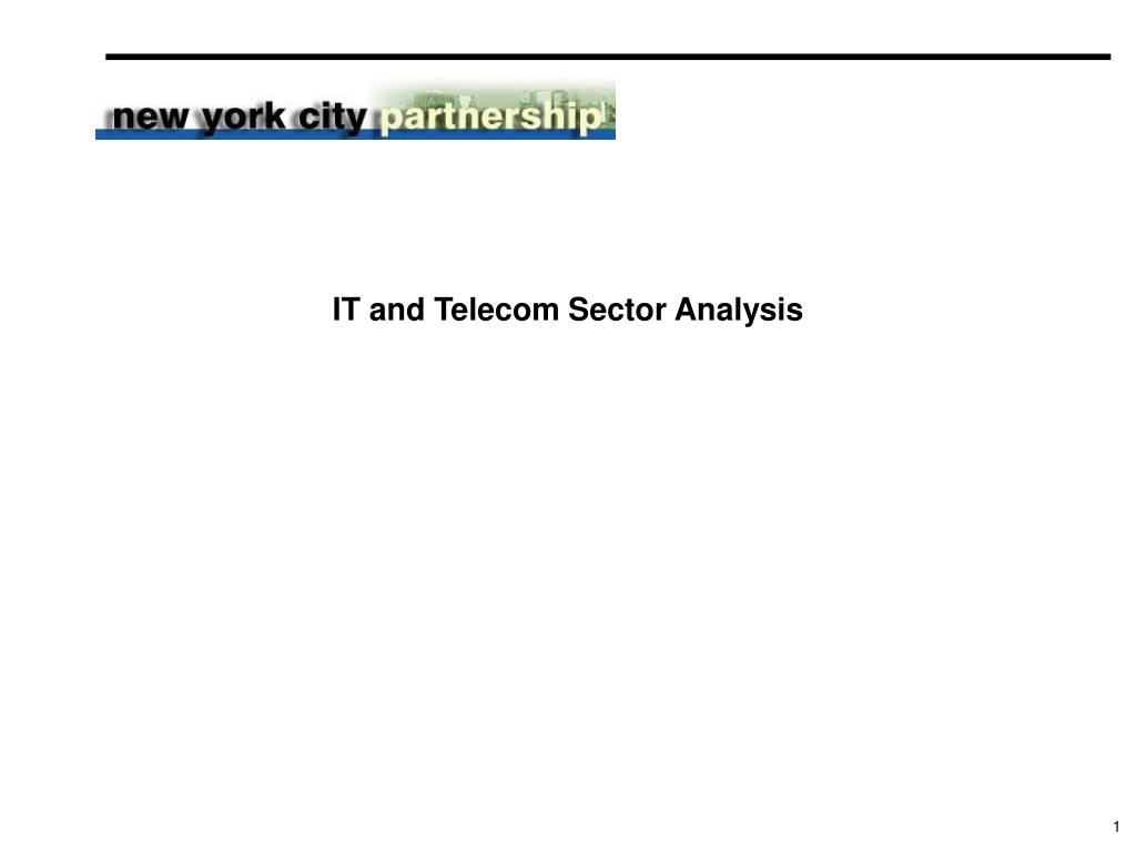 PPT - IT and Telecom Sector Analysis PowerPoint Presentation, free ...