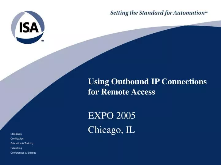 using outbound ip connections for remote access