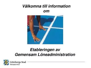 v lkomna till information om