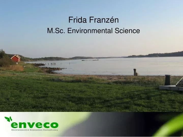 frida franz n m sc environmental science