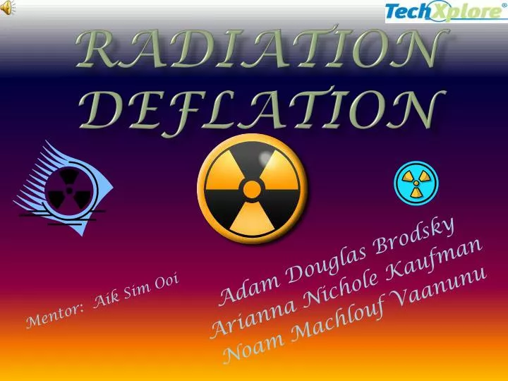 radiation deflation
