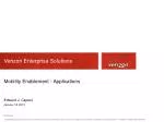 Verizon Enterprise Solutions - slide 1