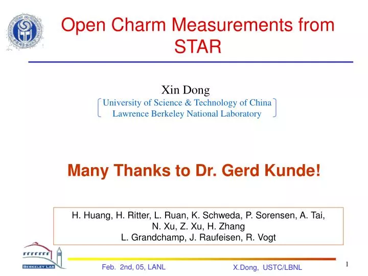 open charm measurements from star
